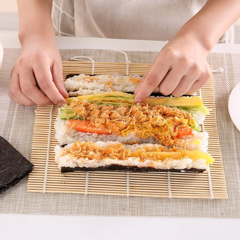 ไม้ไผ่ซูชิ Rolling Mat Non-sti - Sushi Making Kit บทวิจารณ์และราคา