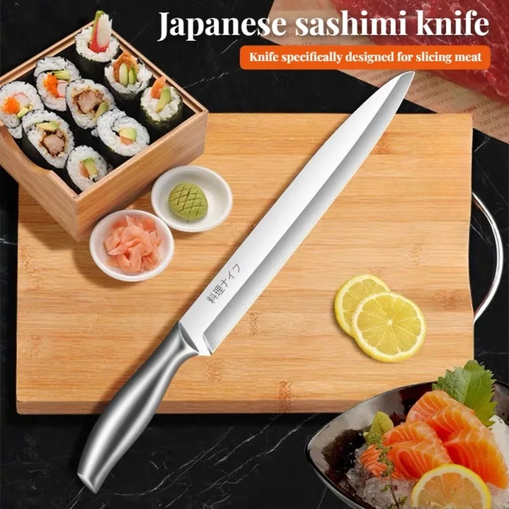 มีดซาชิมิปลาแซลมอนสำหรับครัวญี - Japanese Knife บทวิจารณ์และราคา